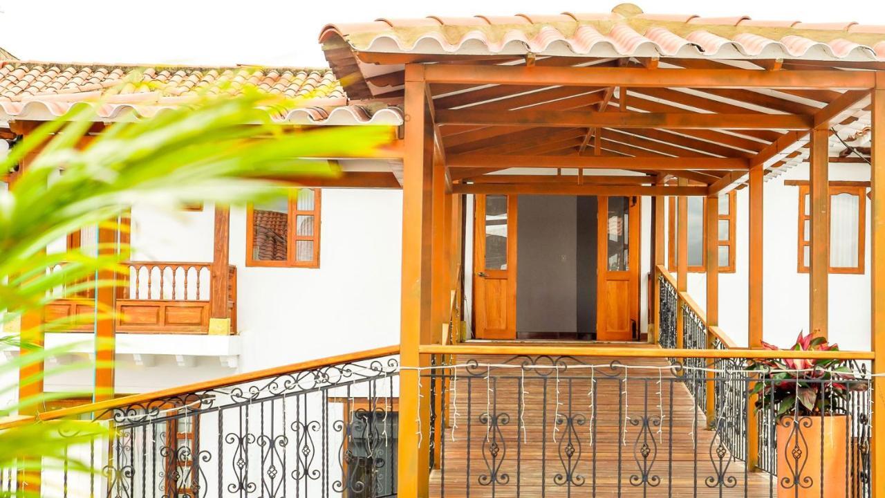 Hospederia Villa De Los Saenz Villa de Leyva Exterior foto