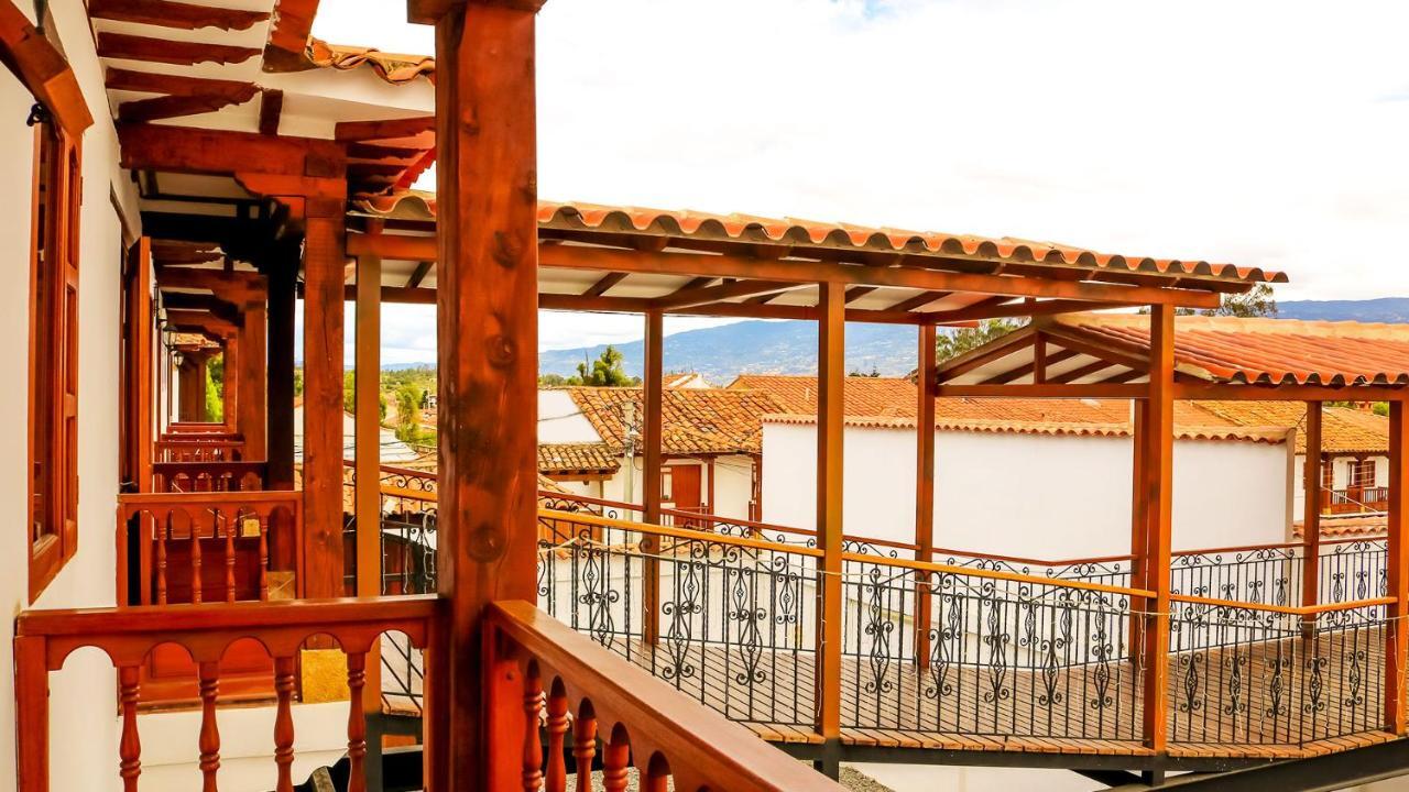 Hospederia Villa De Los Saenz Villa de Leyva Exterior foto