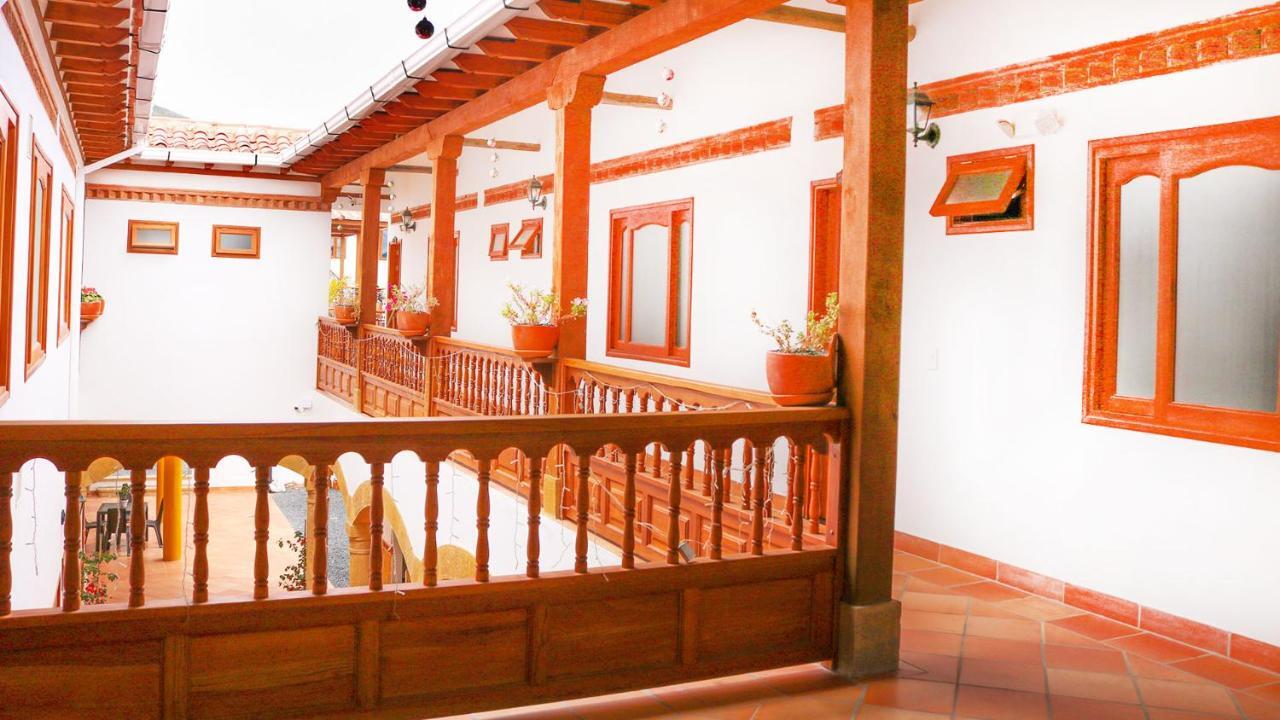 Hospederia Villa De Los Saenz Villa de Leyva Exterior foto